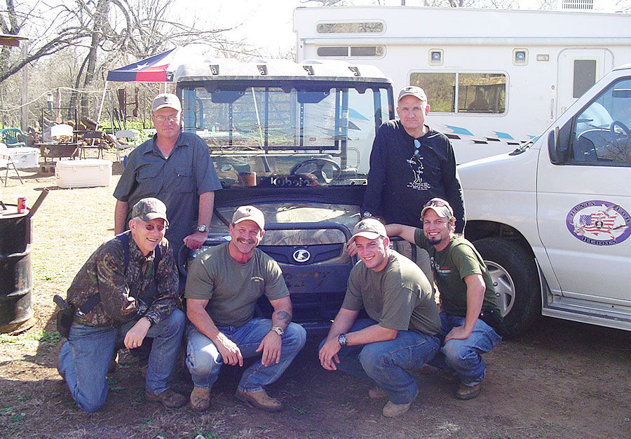 Bostic Ranch hosts and wounded warriors