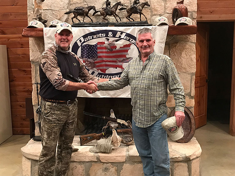 two men happy to partner togther