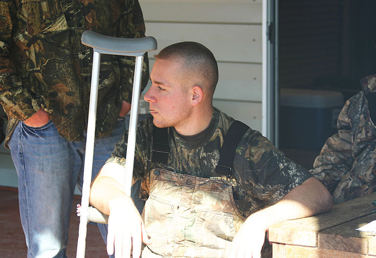 content veterans where he wants to be